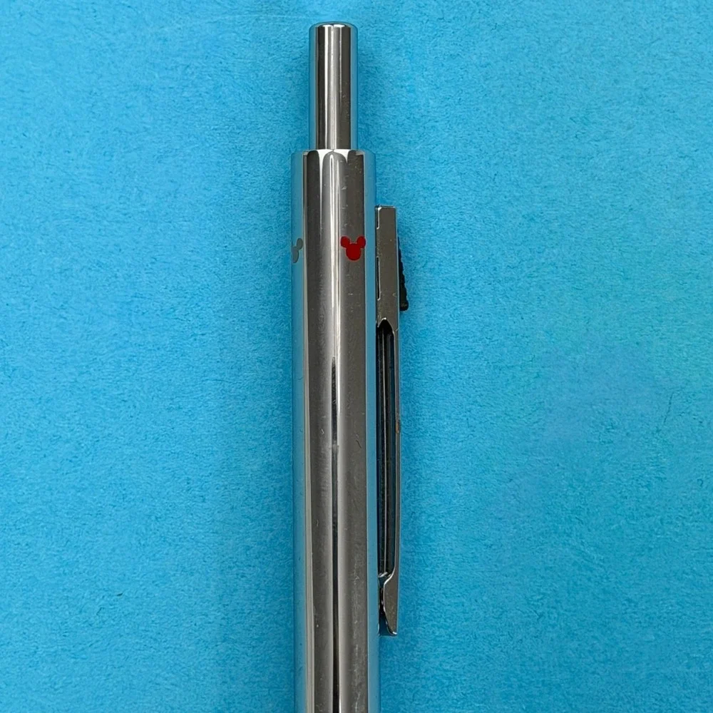 Disney Store 3-in-1 Multi-Function Pen Mechanical Pencil Mickey Mouse Silver VTG